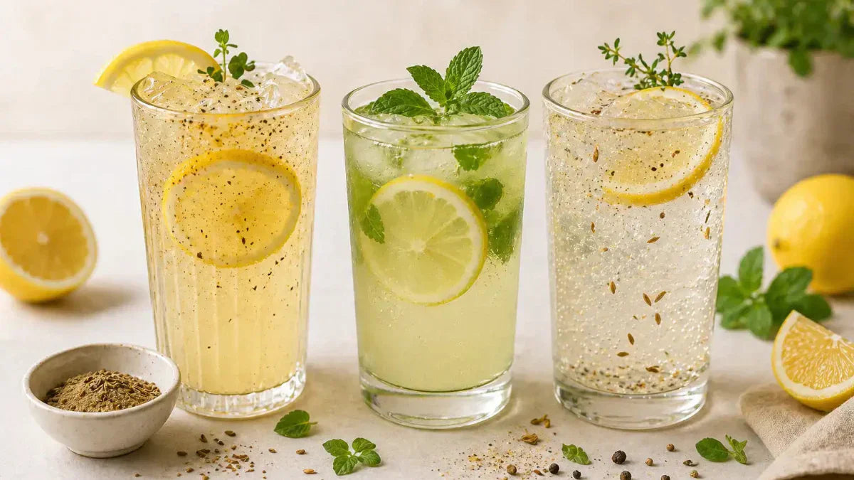 Masala Lemonade Recipe: 3 Ways to Make It at Home (Pudina Shikanji, Classic & Sparkling)