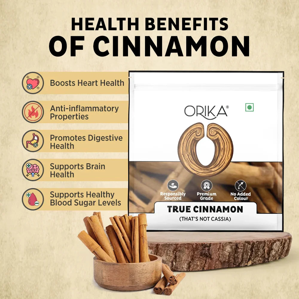 Orika's True Cinnamon (That's Not Cassia) 40 Gm