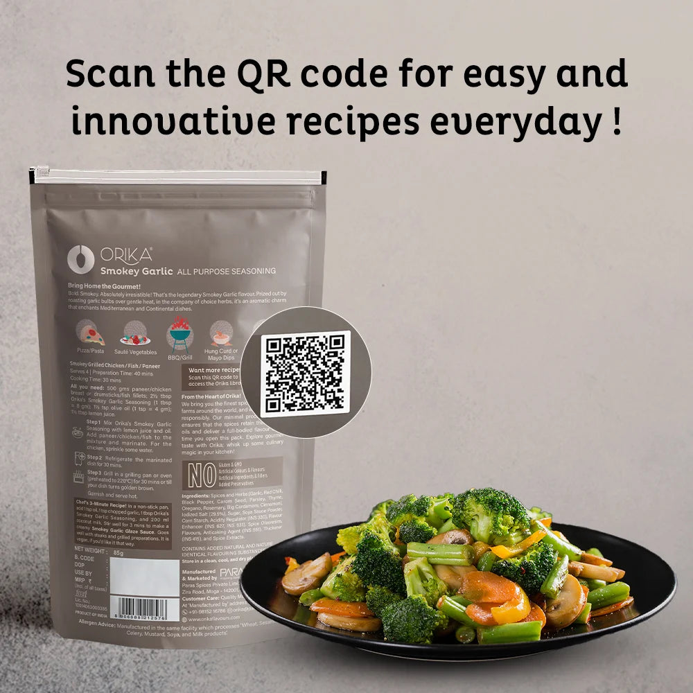 Orika Smokey Garlic All Purpose Seasoning, 85g