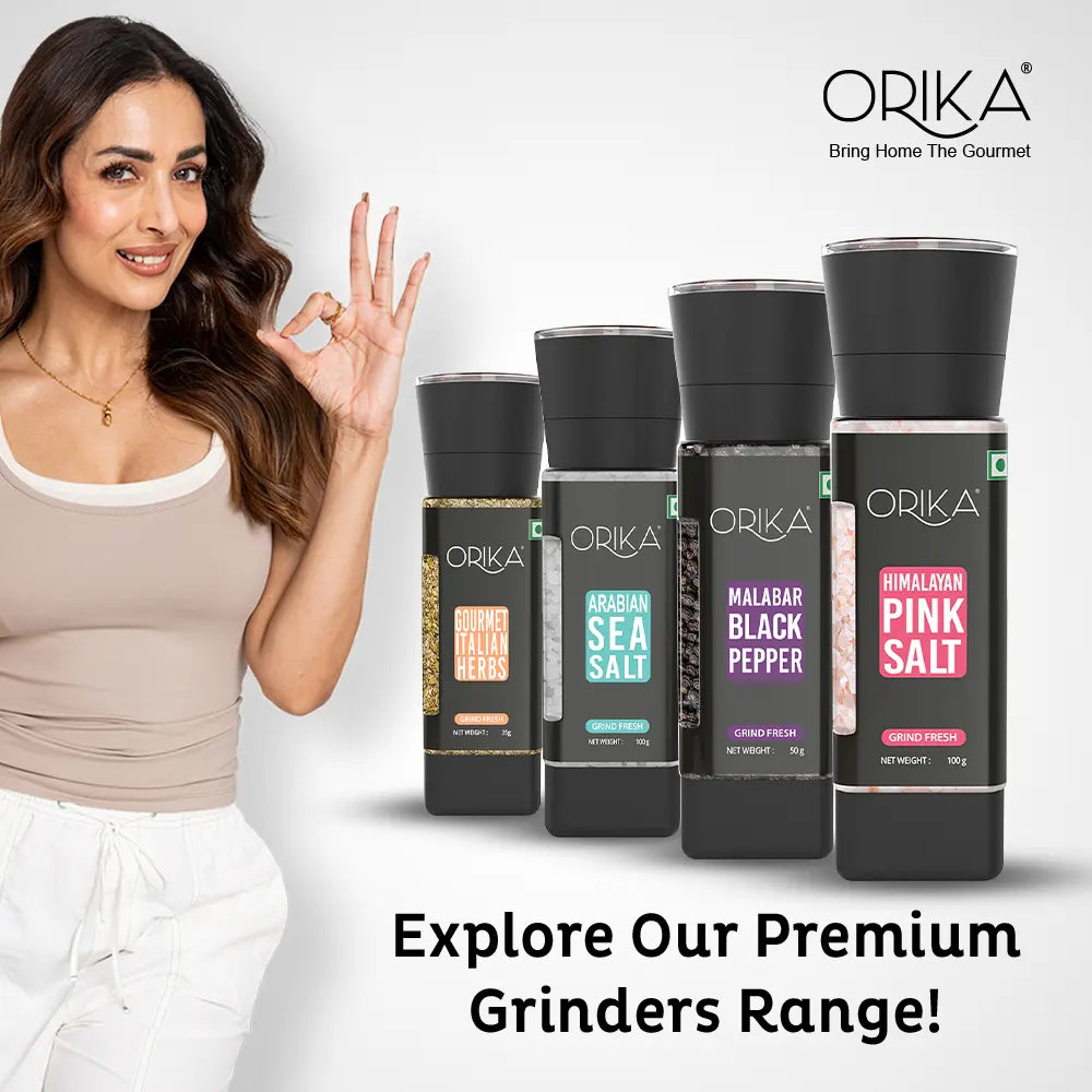 Orika Himalayan Pink Salt Grinder | 100g
