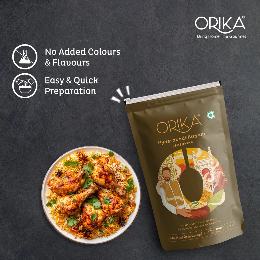 Orika Hyderabadi Biryani Seasoning, 85g