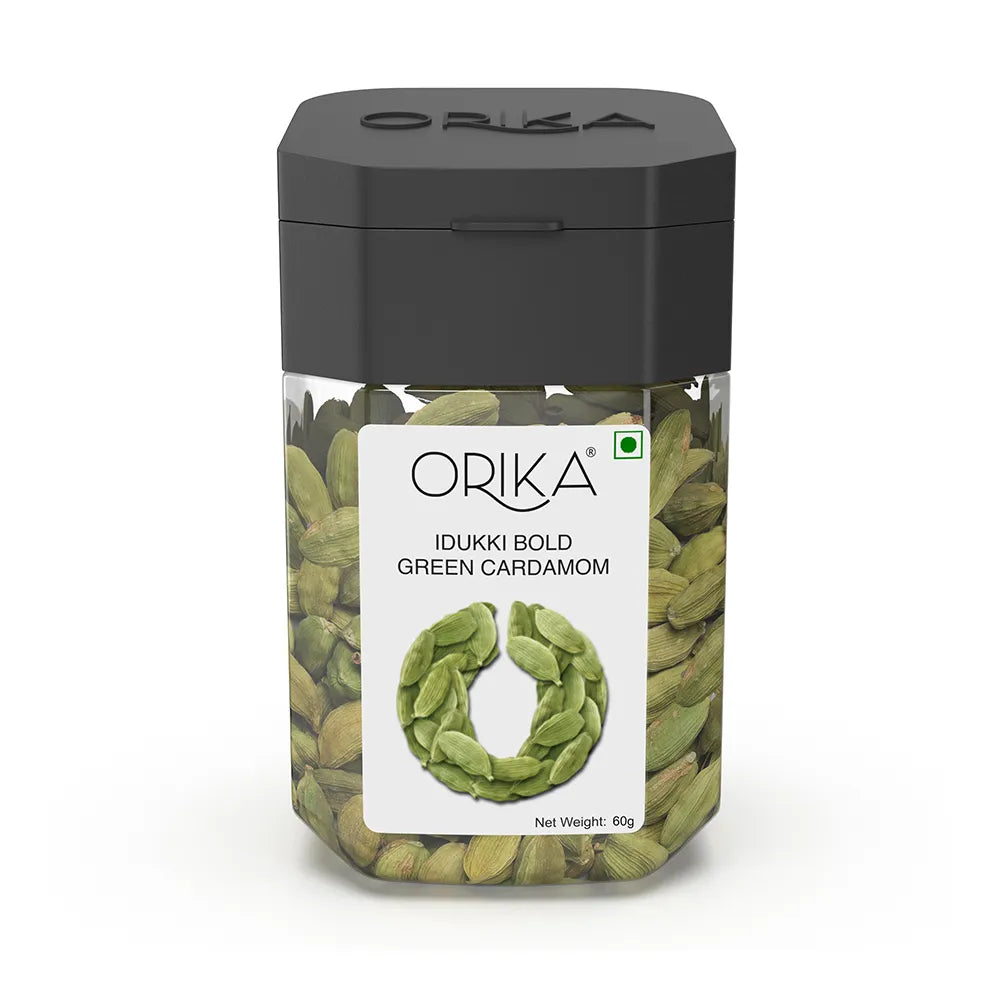 Orika's Idukki Bold Green Cardamom | 60g