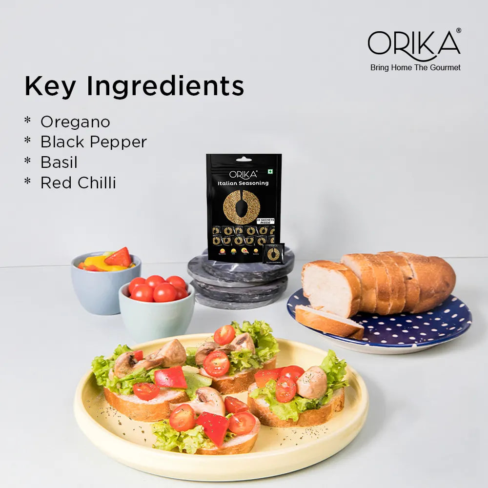 Orika Italian Oregano Pizza Seasoning | 65 Sachets (0.8g each)