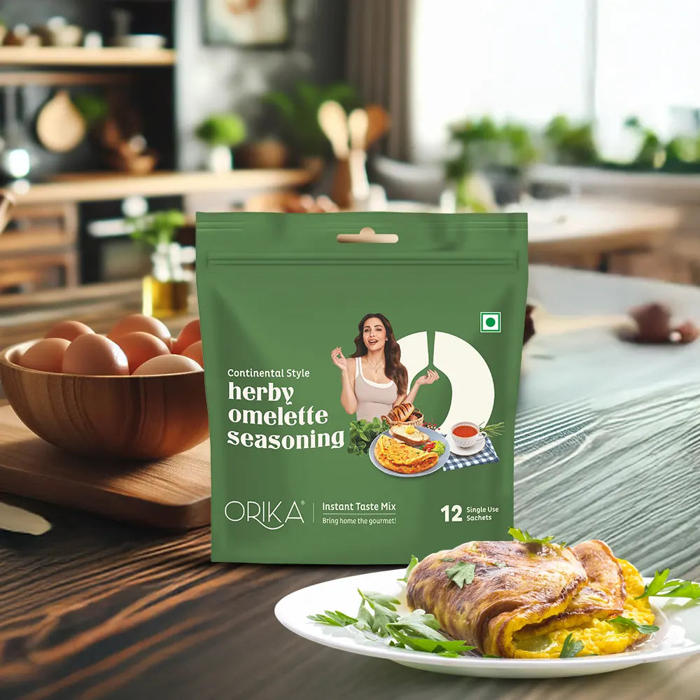 Continental Style Herby Omelette Seasoning | 12 Sachets