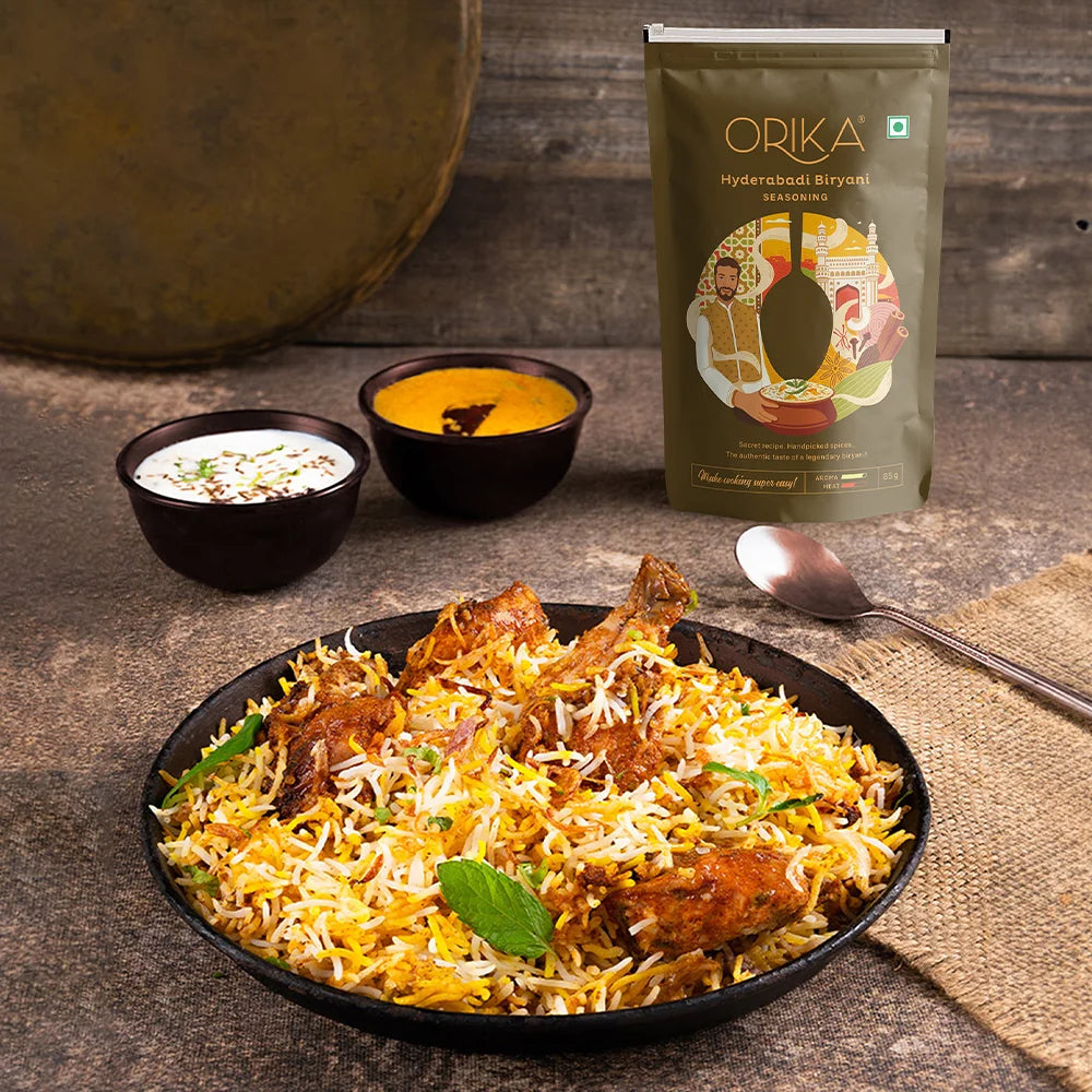Orika Hyderabadi Biryani Seasoning, 85g