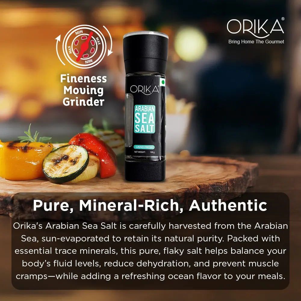 Arabian Sea Salt Grinder | 100g