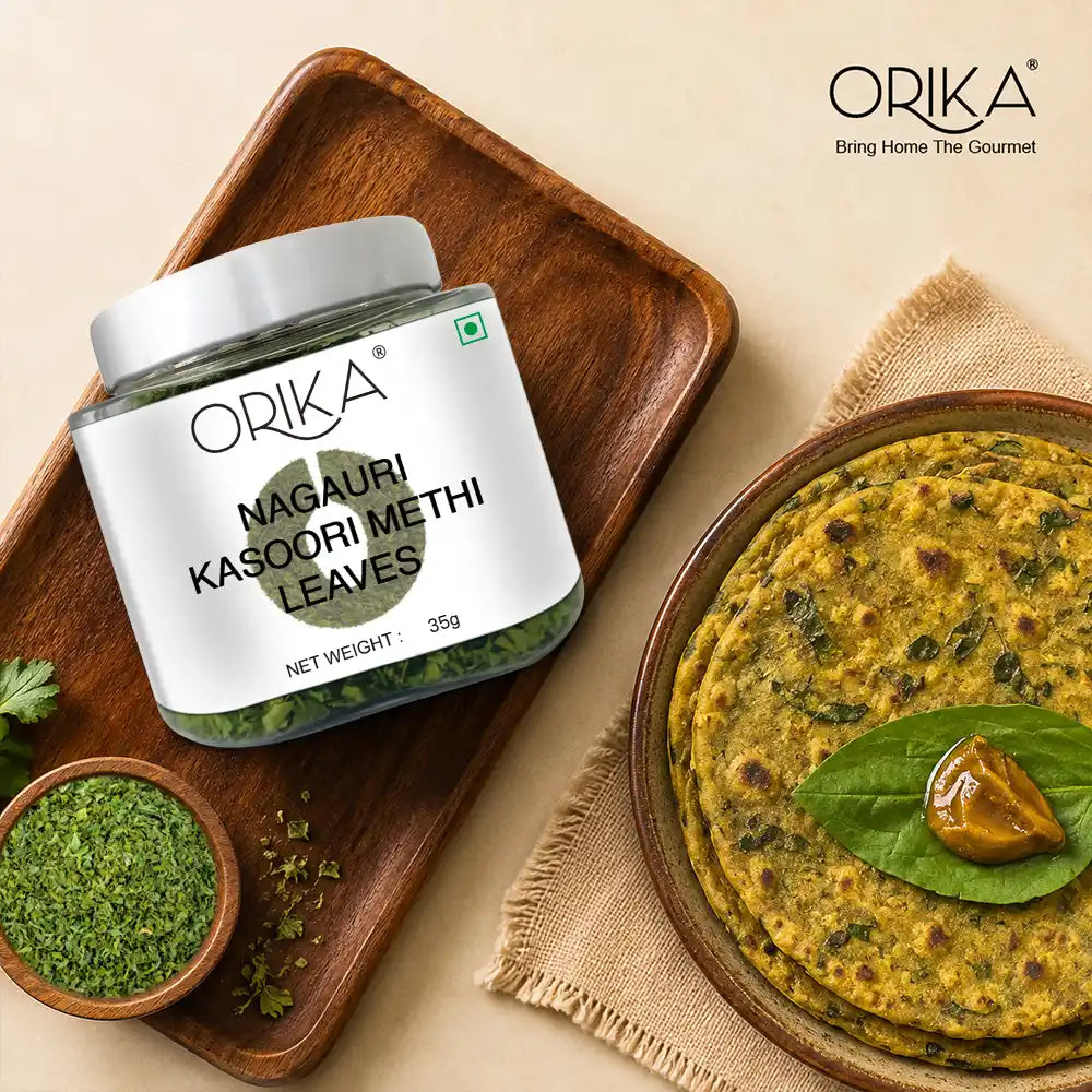 Orika Kasoori / Kasuri Methi Whole, Fenugreek Leaves | 35g
