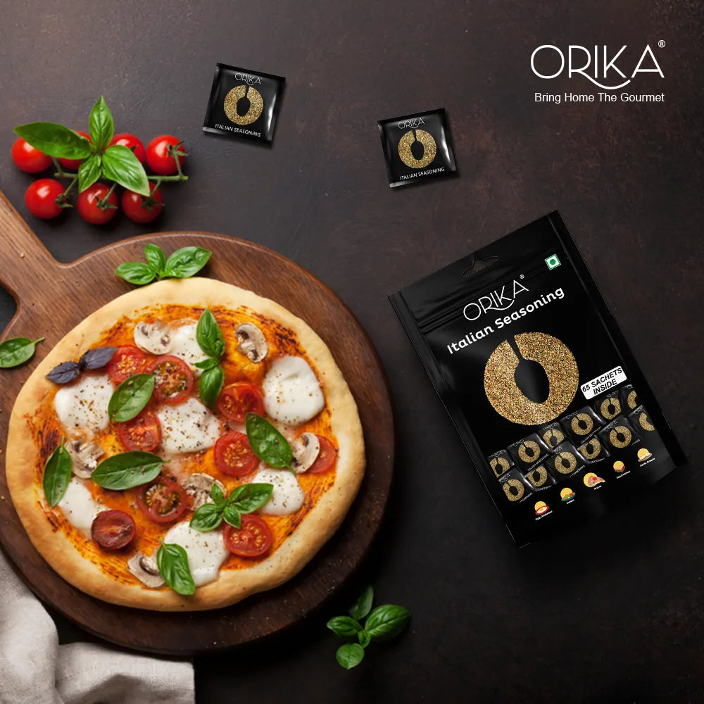 Orika Italian Oregano Pizza Seasoning | 65 Sachets (0.8g each)
