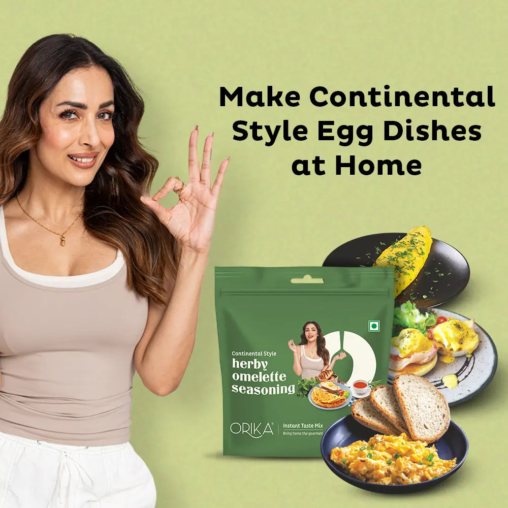 Continental Style Herby Omelette Seasoning | 12 Sachets