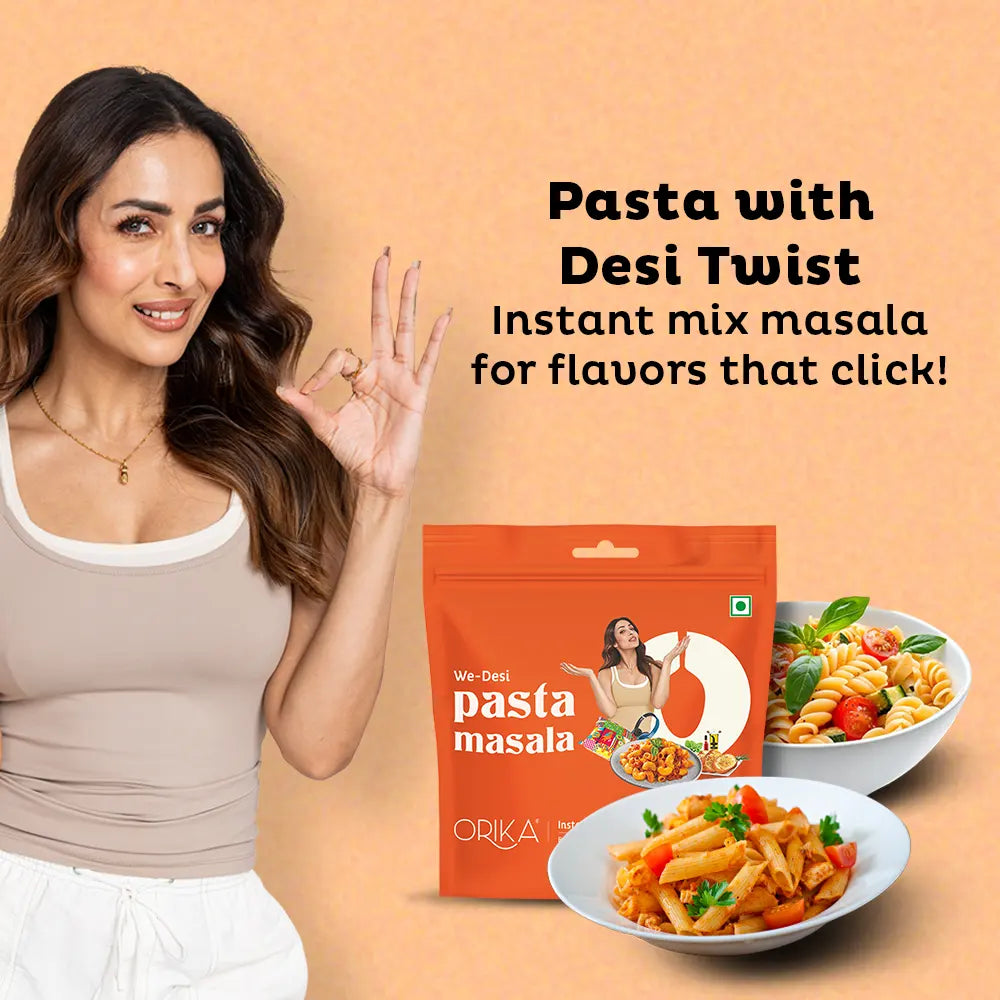 We-Desi Pasta Masala, All in One Masala, 12 single use sachets