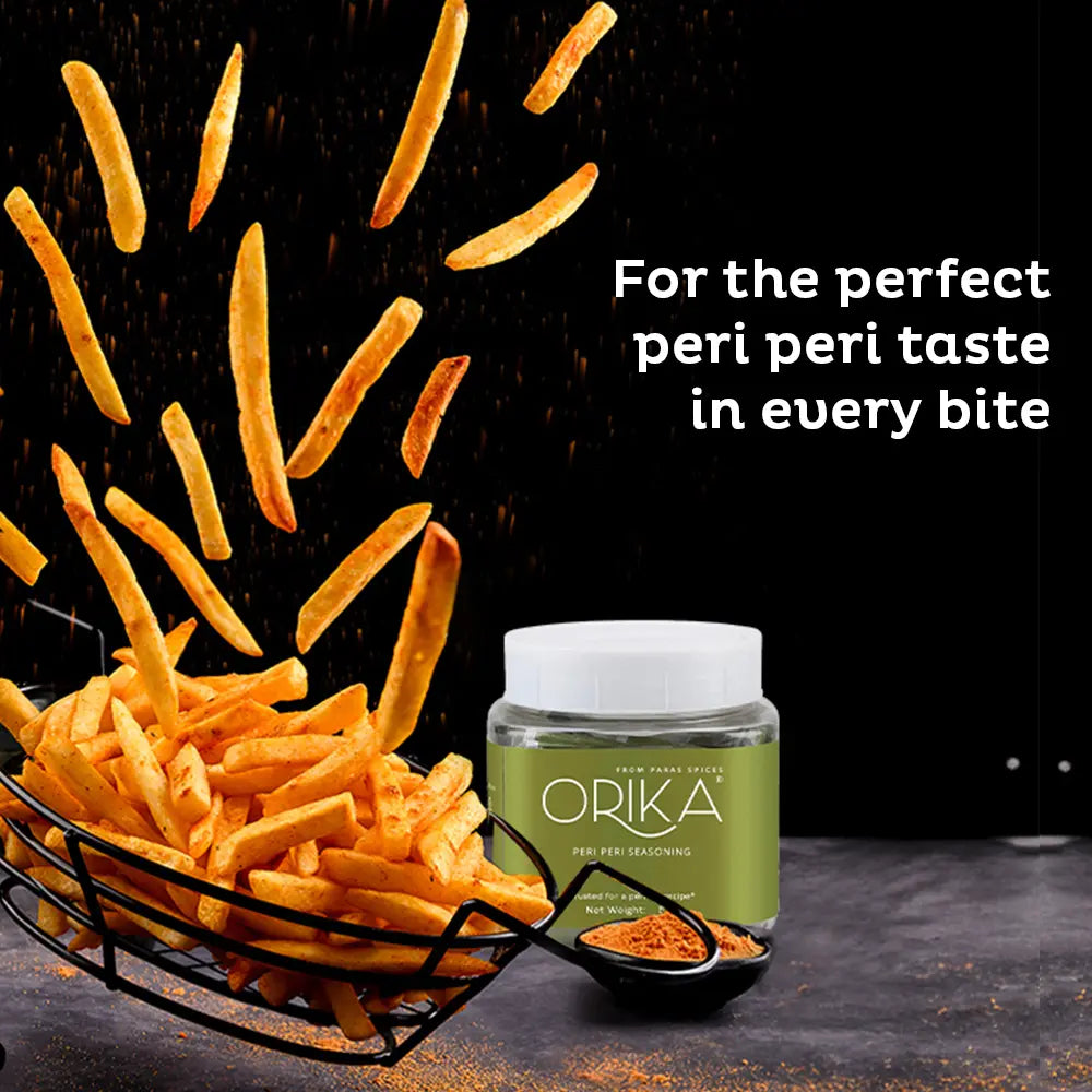 Orika Peri Peri Seasoning Jar | 51g (50 Sachets)
