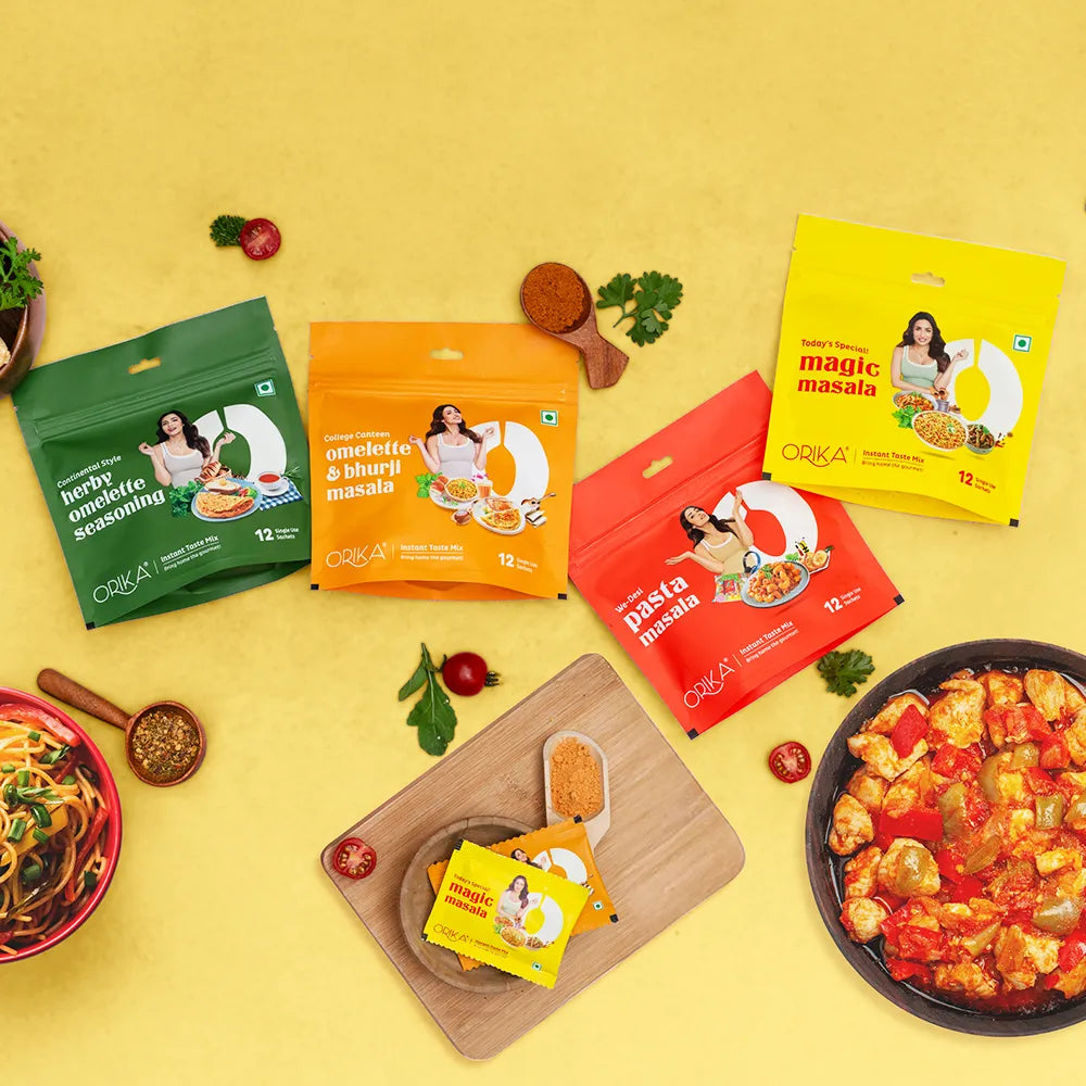 Orika Today's Special Magic Masala | All in One Masala | 12 Sachets