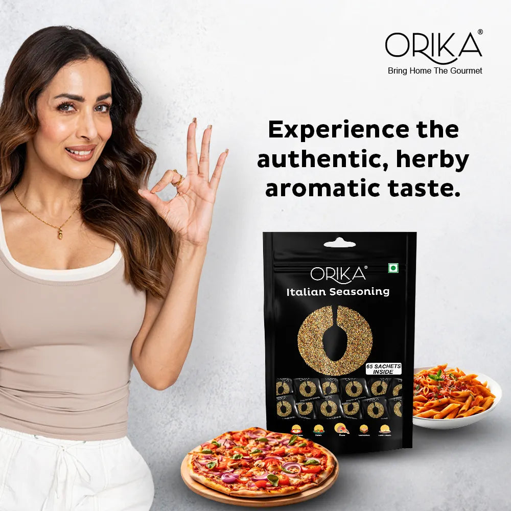 Orika Italian Oregano Pizza Seasoning | 65 Sachets (0.8g each)