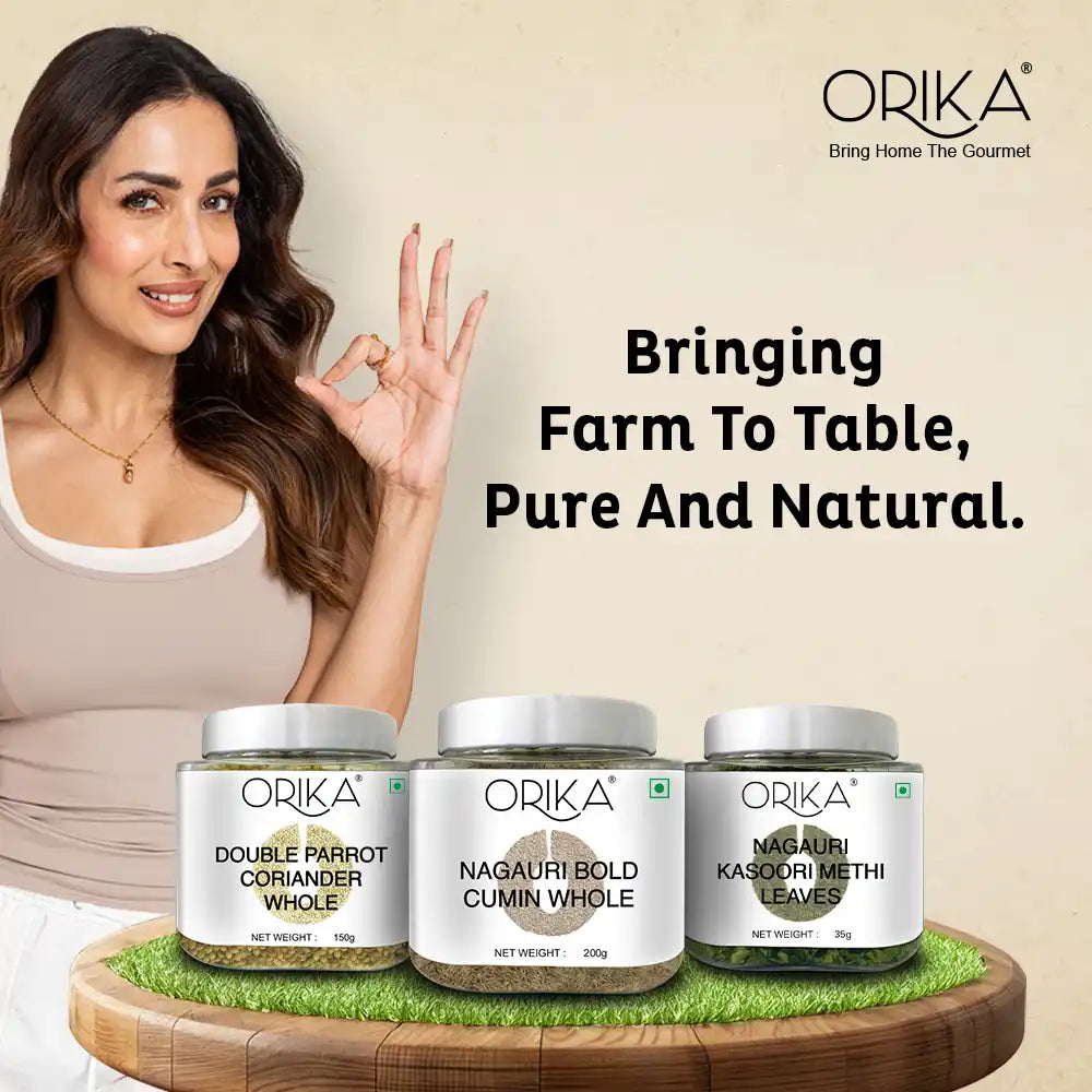 Orika Kasoori / Kasuri Methi Whole, Fenugreek Leaves | 35g