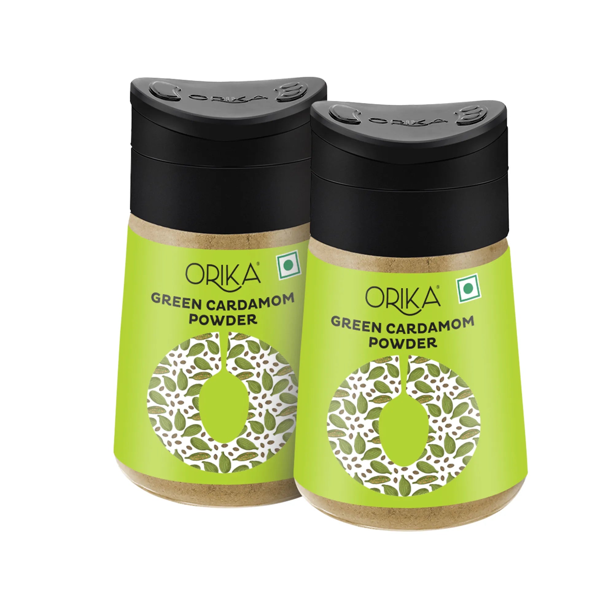 Orika Green Cardamom Powder | Pure Elaichi Powder | Aromatic & Flavourful | 100% Natural | 40g