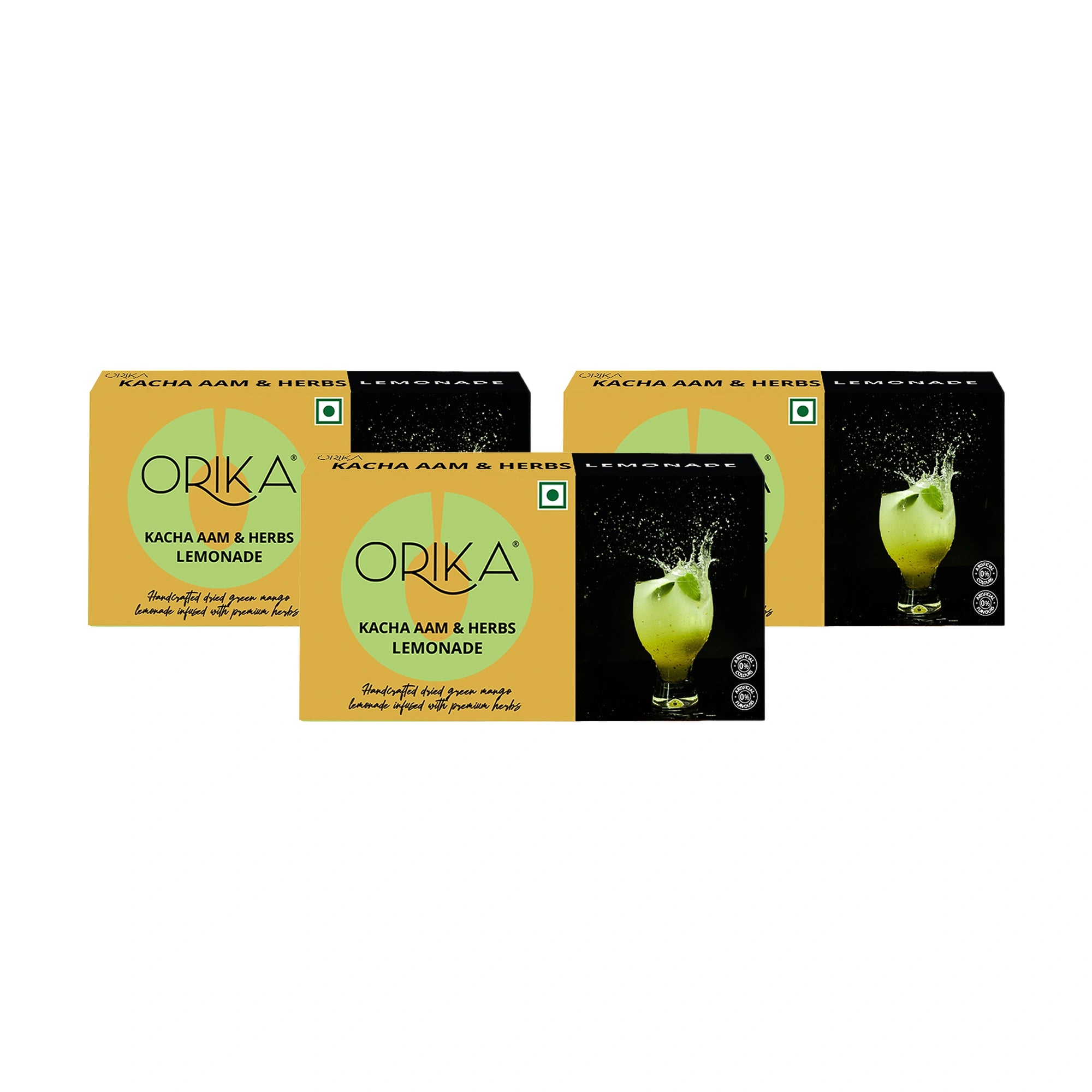 Orika Kacha Aam Lemonade Pack of 3, 190g/each