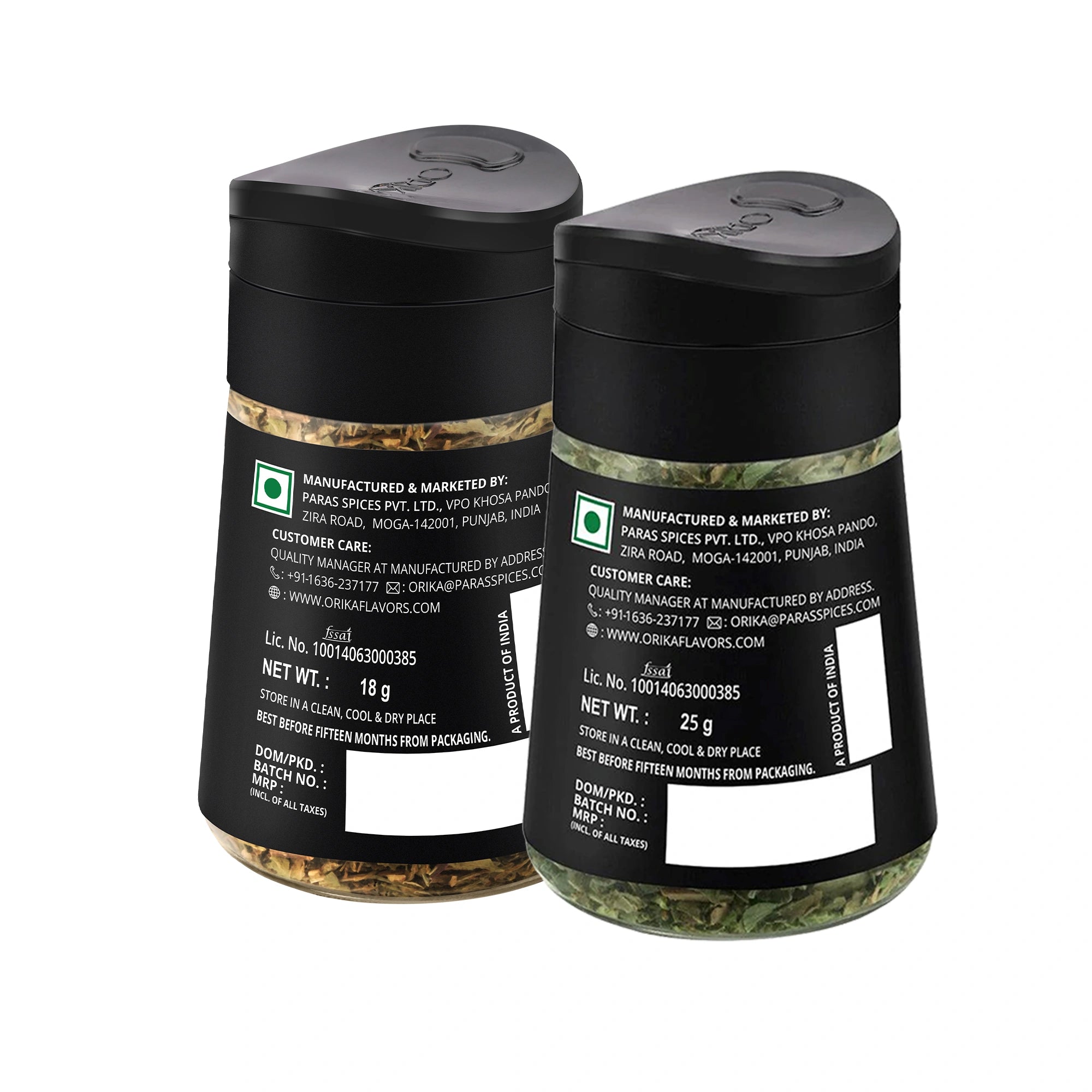 Orika Gourmet Herbs Sprinkler Combo (Turkish Thyme + Egyptian Basil)