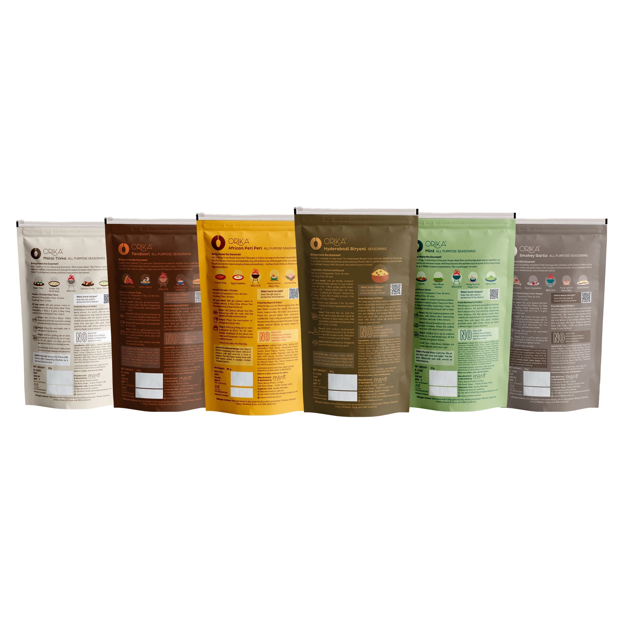 Orika 6 Seasoning Wonders (Pack of 6 )