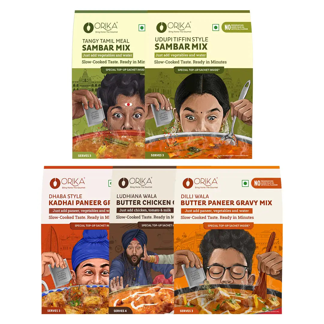 Orika India's Favourite Feast Combo | 255g
