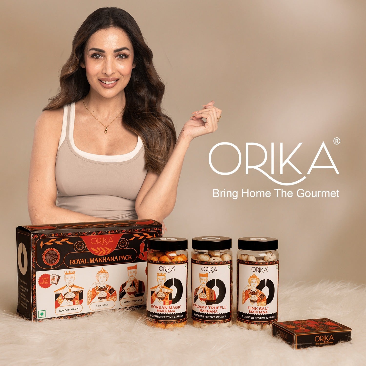 Orika Royal Makhana Gift Box, 120g,