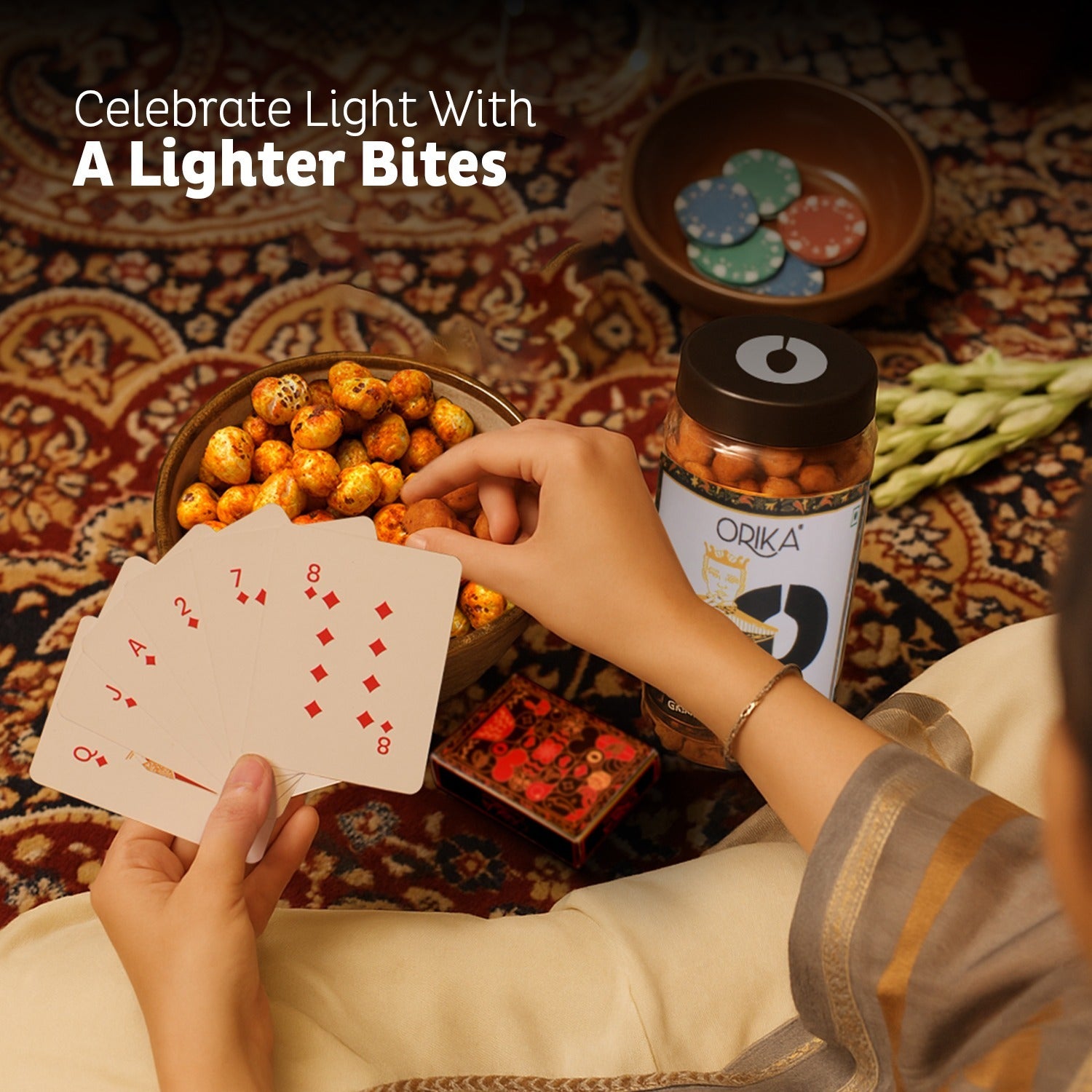 Orika Royal Makhana Gift Box, 120g,