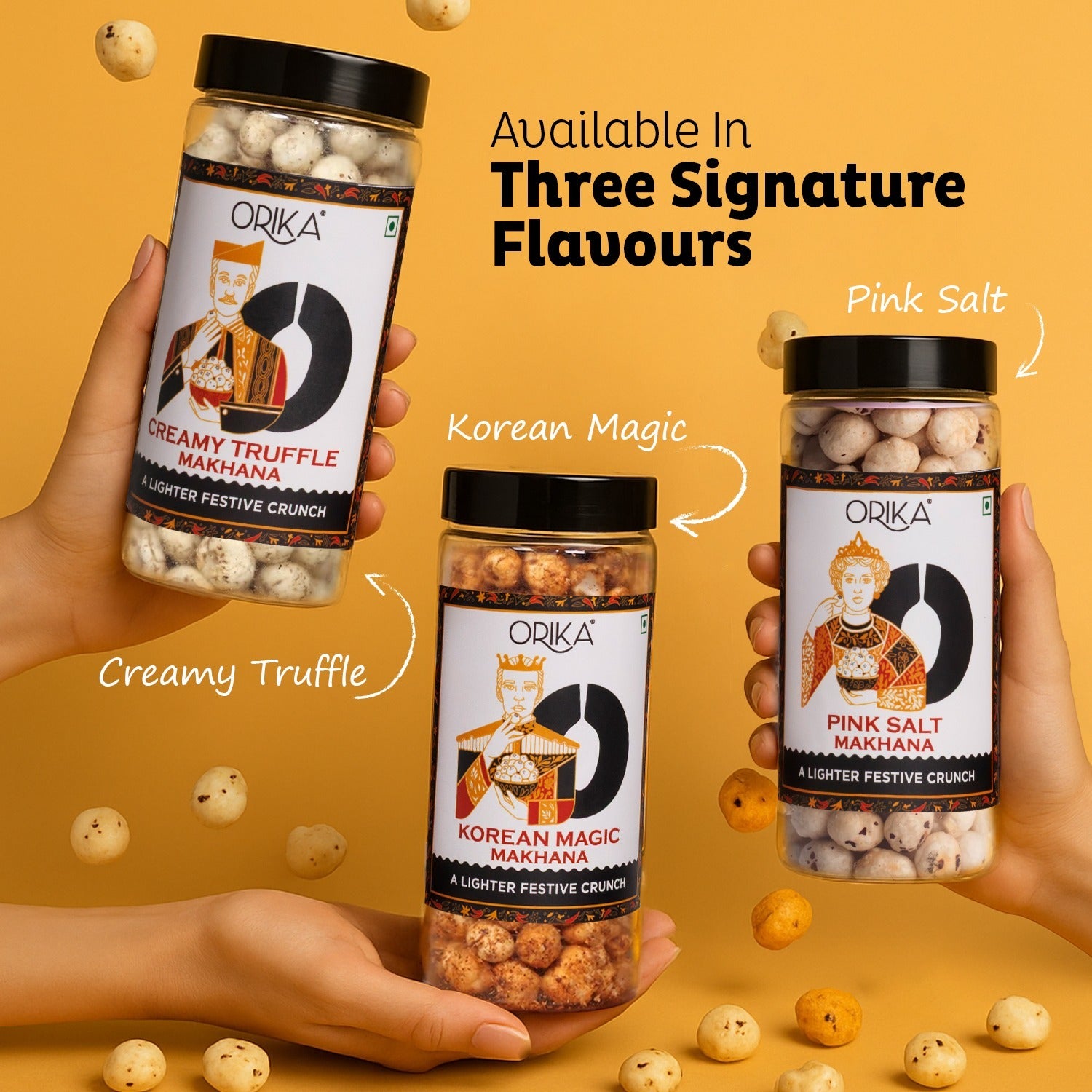 Orika Royal Makhana Gift Box, 120g,