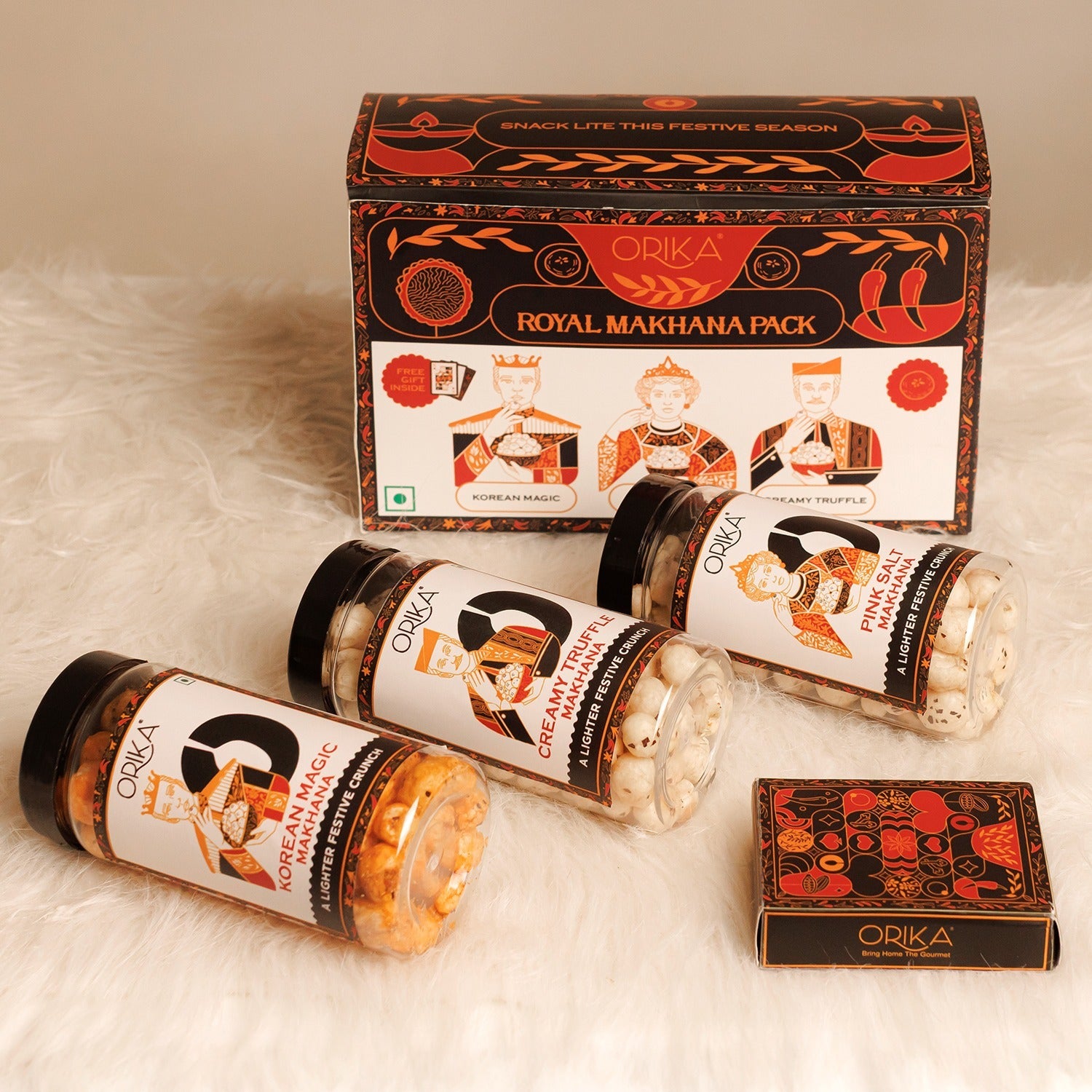 Orika Royal Makhana Gift Box, 120g,