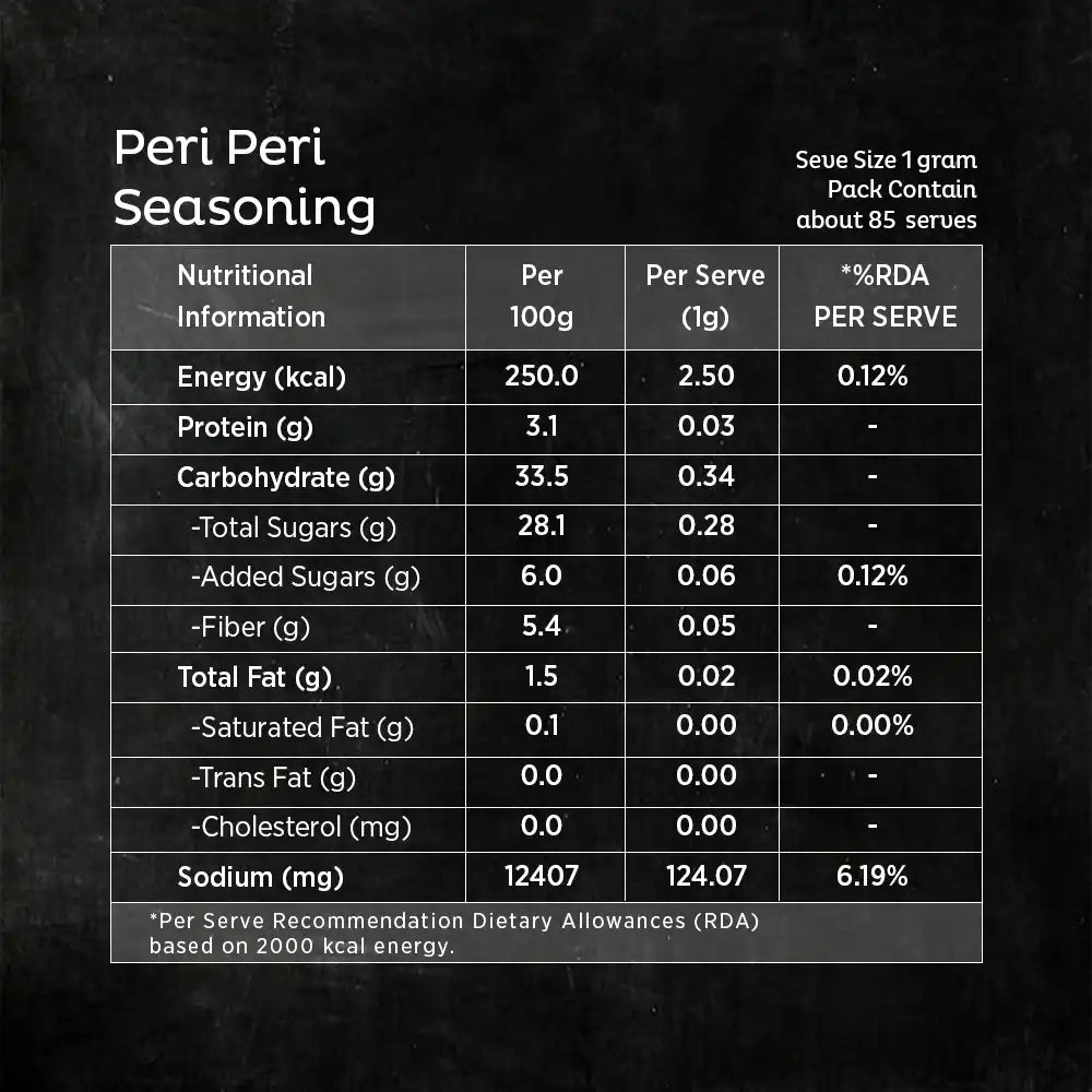 Orika African Peri Peri All Purpose Seasoning | 85g