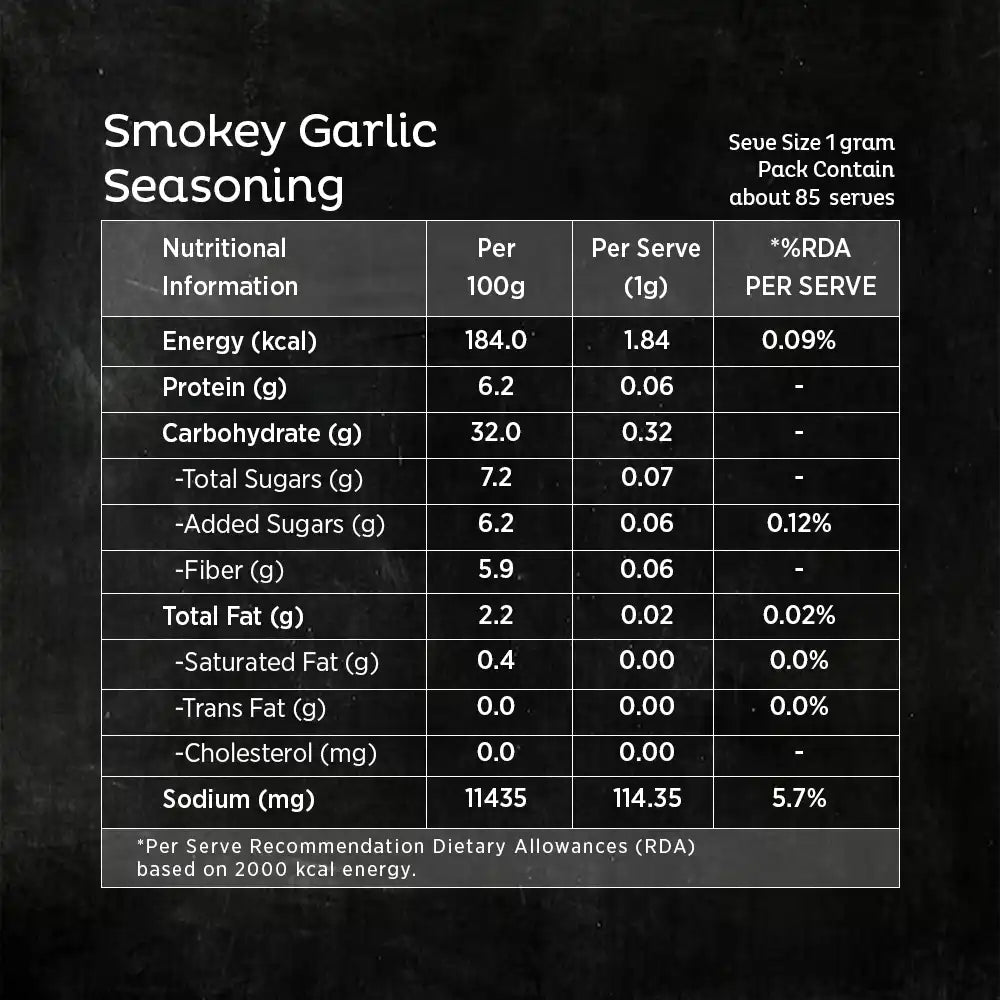Orika Smokey Garlic All Purpose Seasoning, 85g