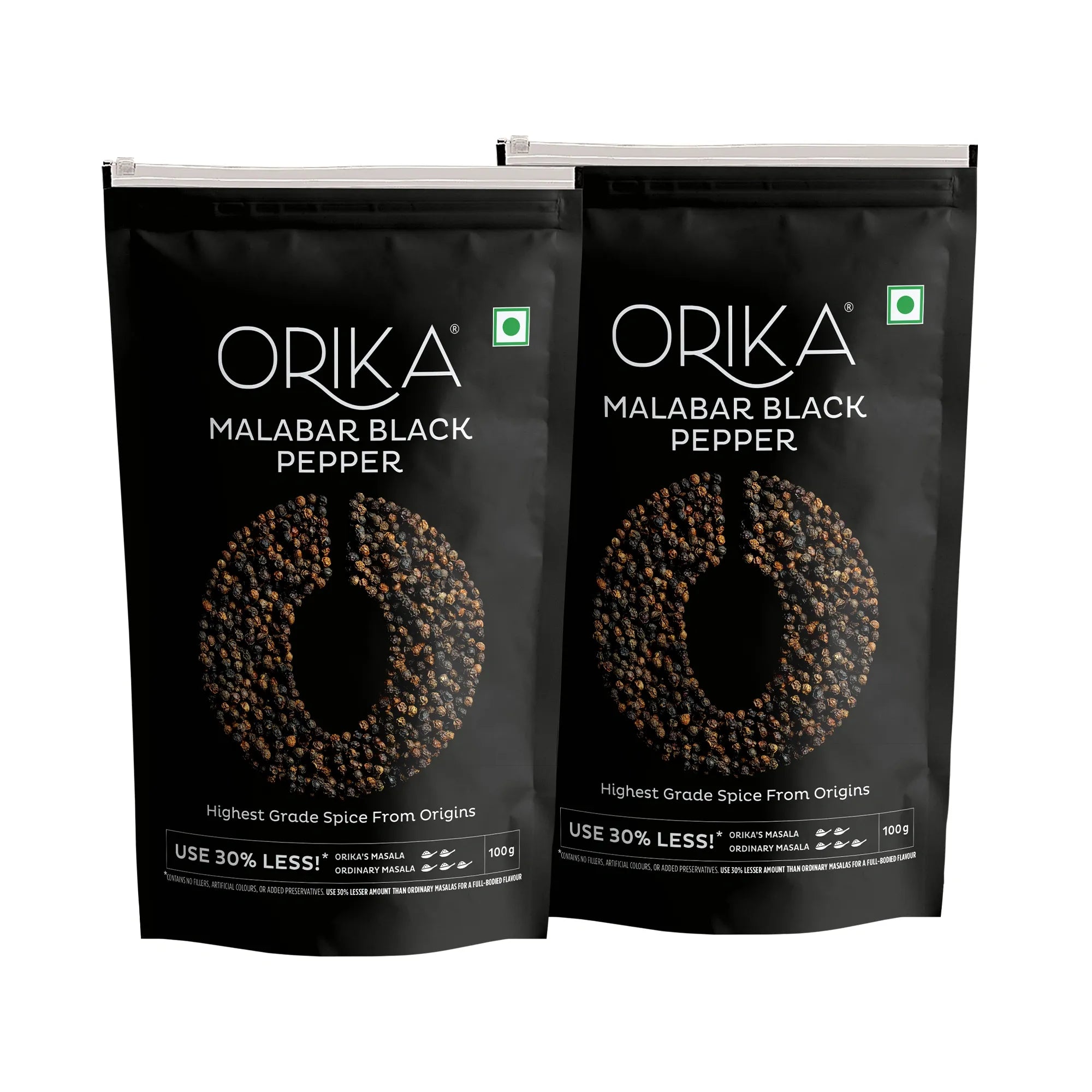 Orika Malabar Black Pepper Powder, 100gm
