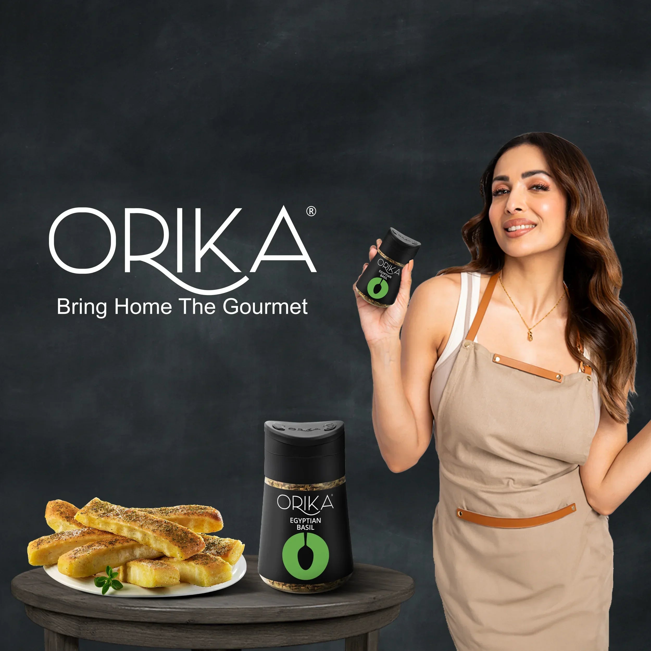 Orika Gourmet Cooking Combo of  Egyptian Basil and Himalayan Parsley