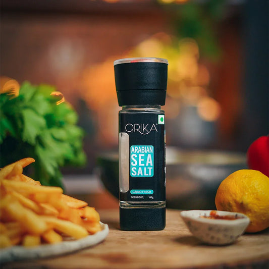 Arabian Sea Salt Grinder 100 gm - Orika Spices India