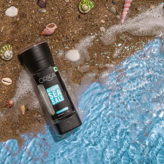 Arabian Sea Salt Grinder 100 gm - Orika Spices India