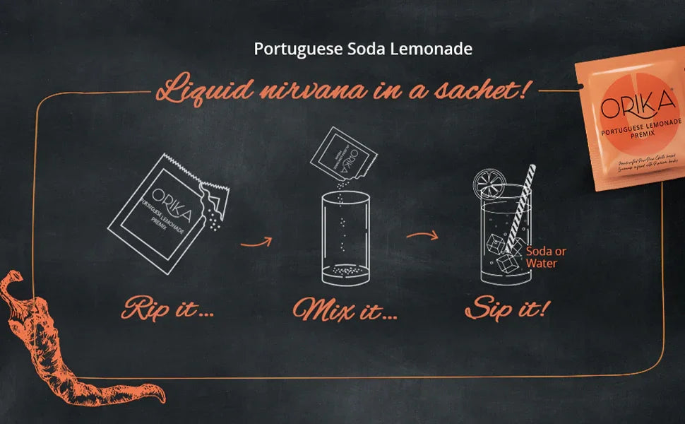 Flavoured Lemonade Combo (Pack of 6 Boxes) - Orika Spices India