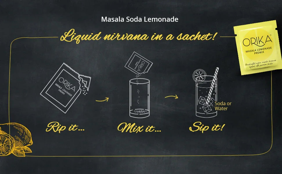 Flavoured Lemonade Combo (Pack of 6 Boxes) - Orika Spices India