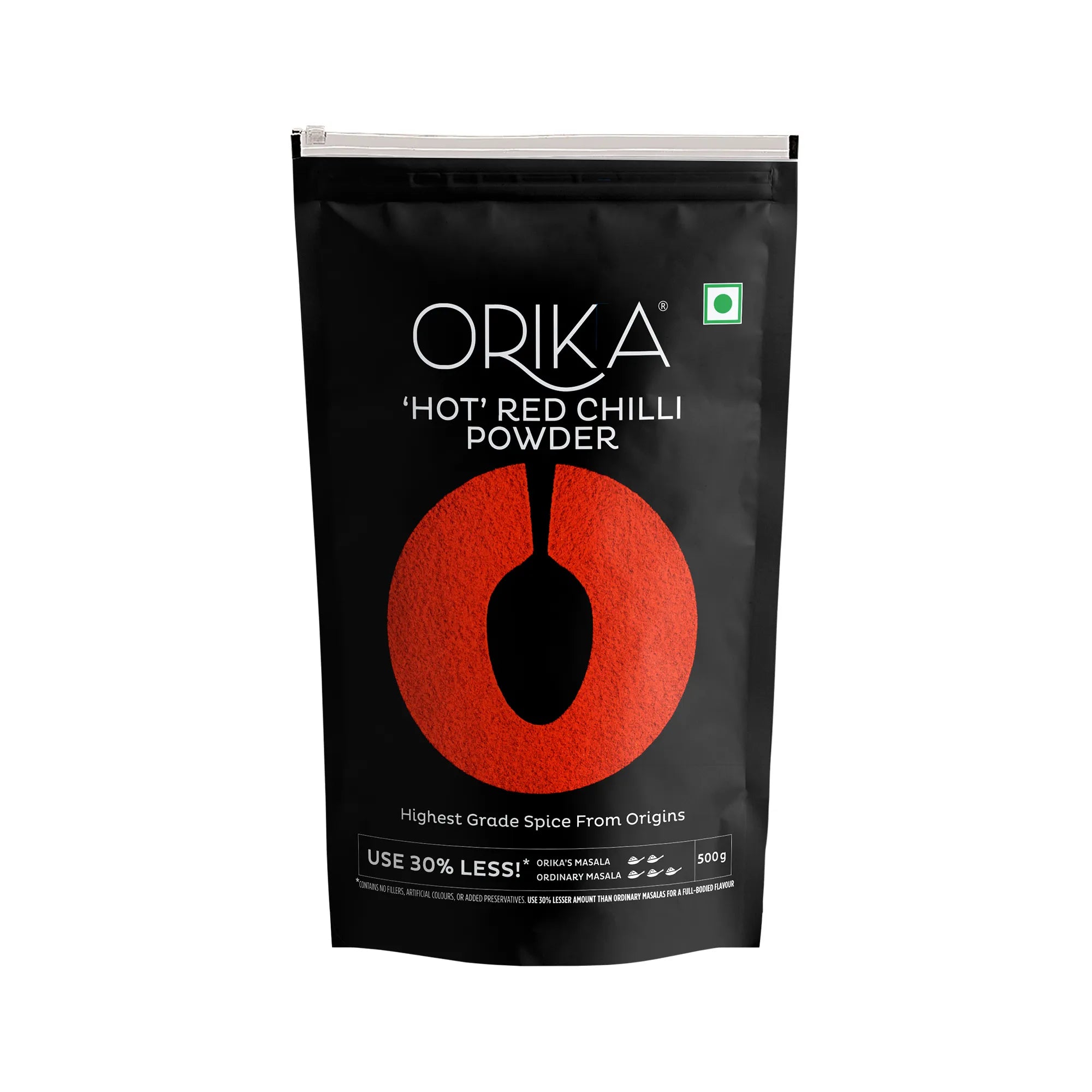 Orika Hot Red Chilli Powder (100 gm, 200gm, 500gm)
