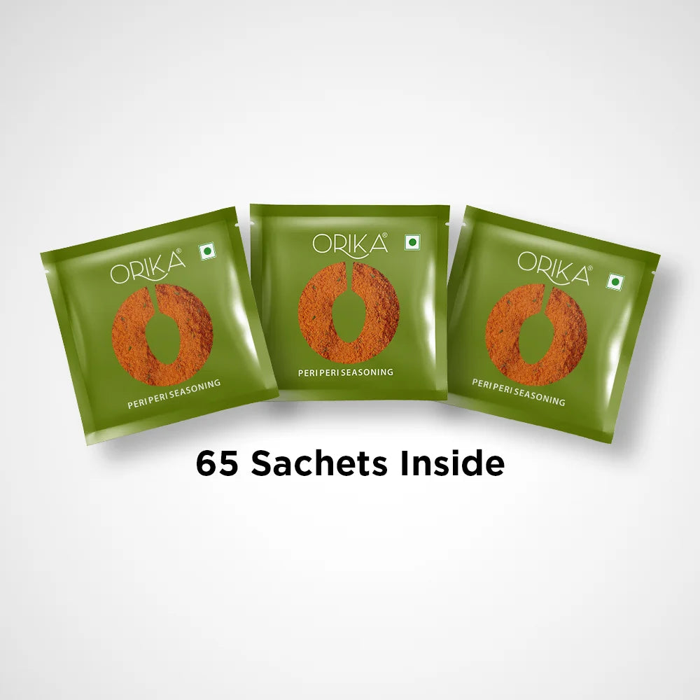 Orika African Peri Peri All Purpose Seasoning, 65 Sachet - Orika Spices India