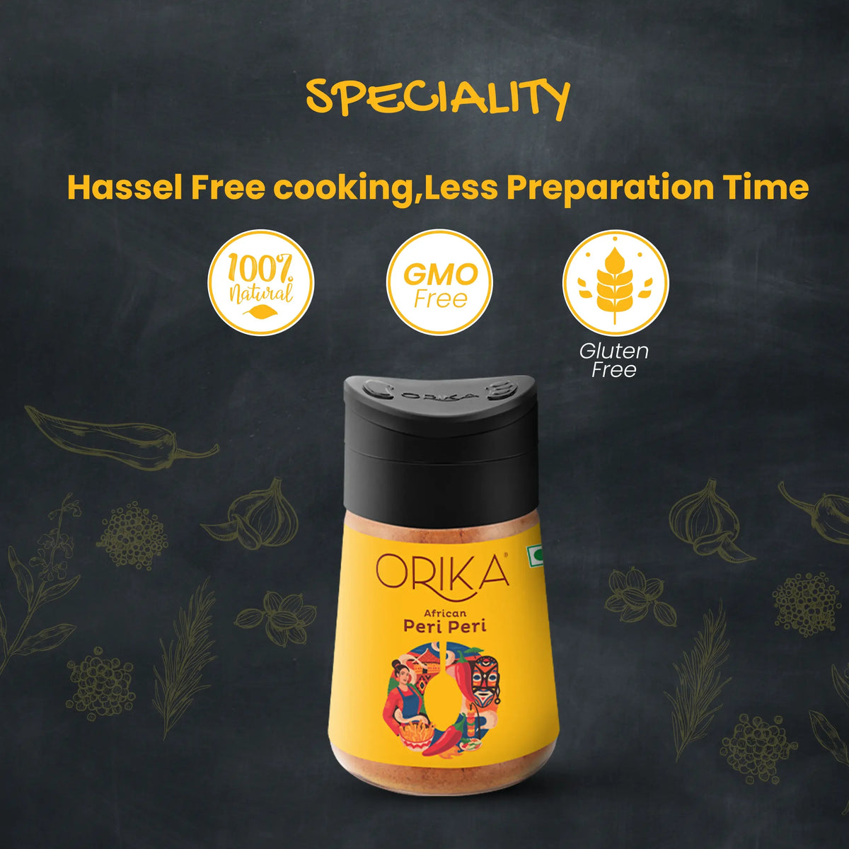 Orika Afro-Italian Spice Drizzle | 135g