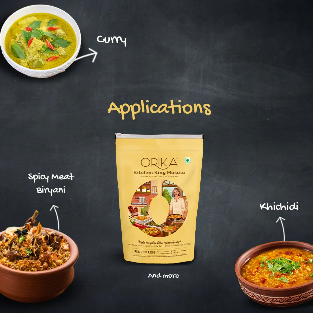 Orika Authentic Indian Recipe Combo (Pack of 4, 100 gm each) - Orika Spices India