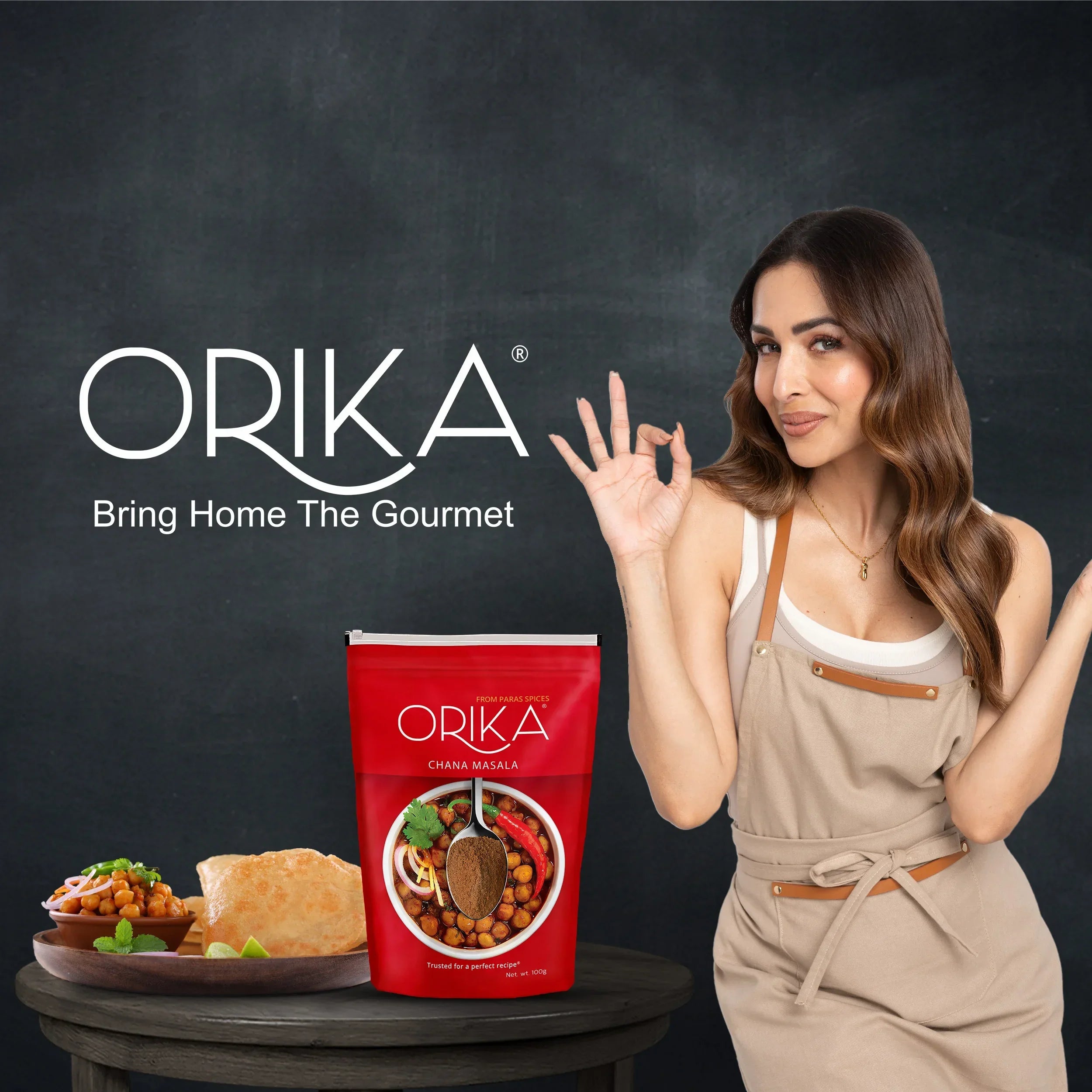 Orika Chana Masala 100 gm - Orika Spices India