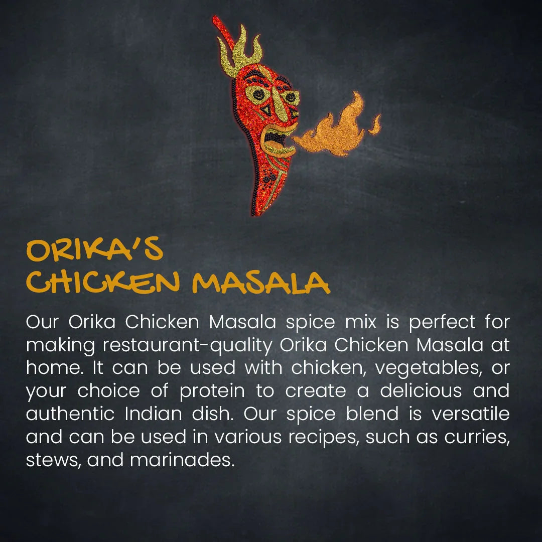 Orika Chicken Masala, 100gm - Orika Spices India