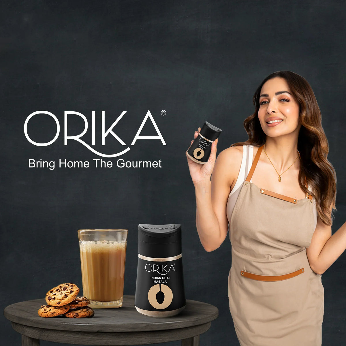 Orika Premium Chai Duo | Indian Chai Masala 60g & Idukki Bold Green Ca