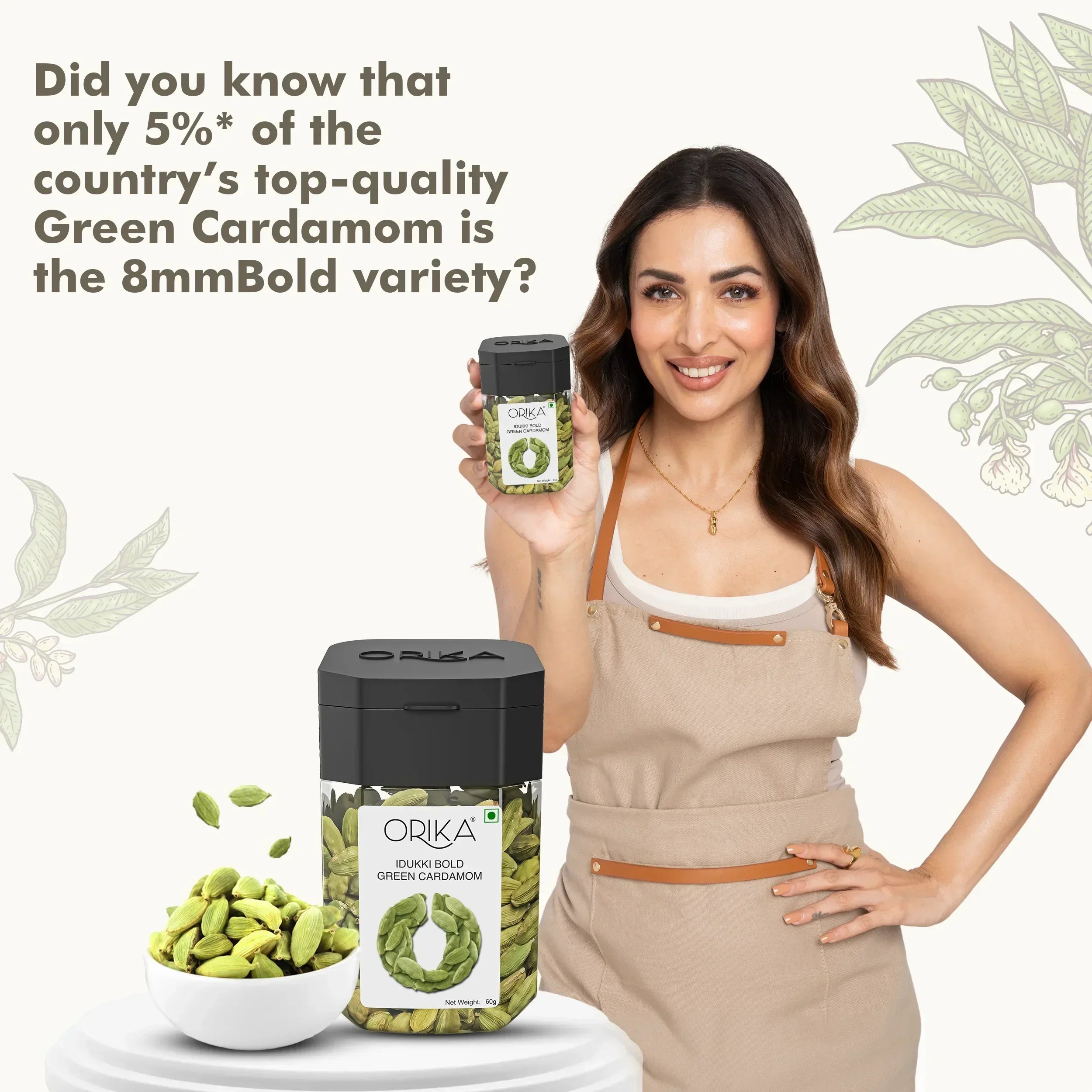 Orika combo of Indian Chai Masala & Idukki Bold Green Cardamom - Orika Spices India