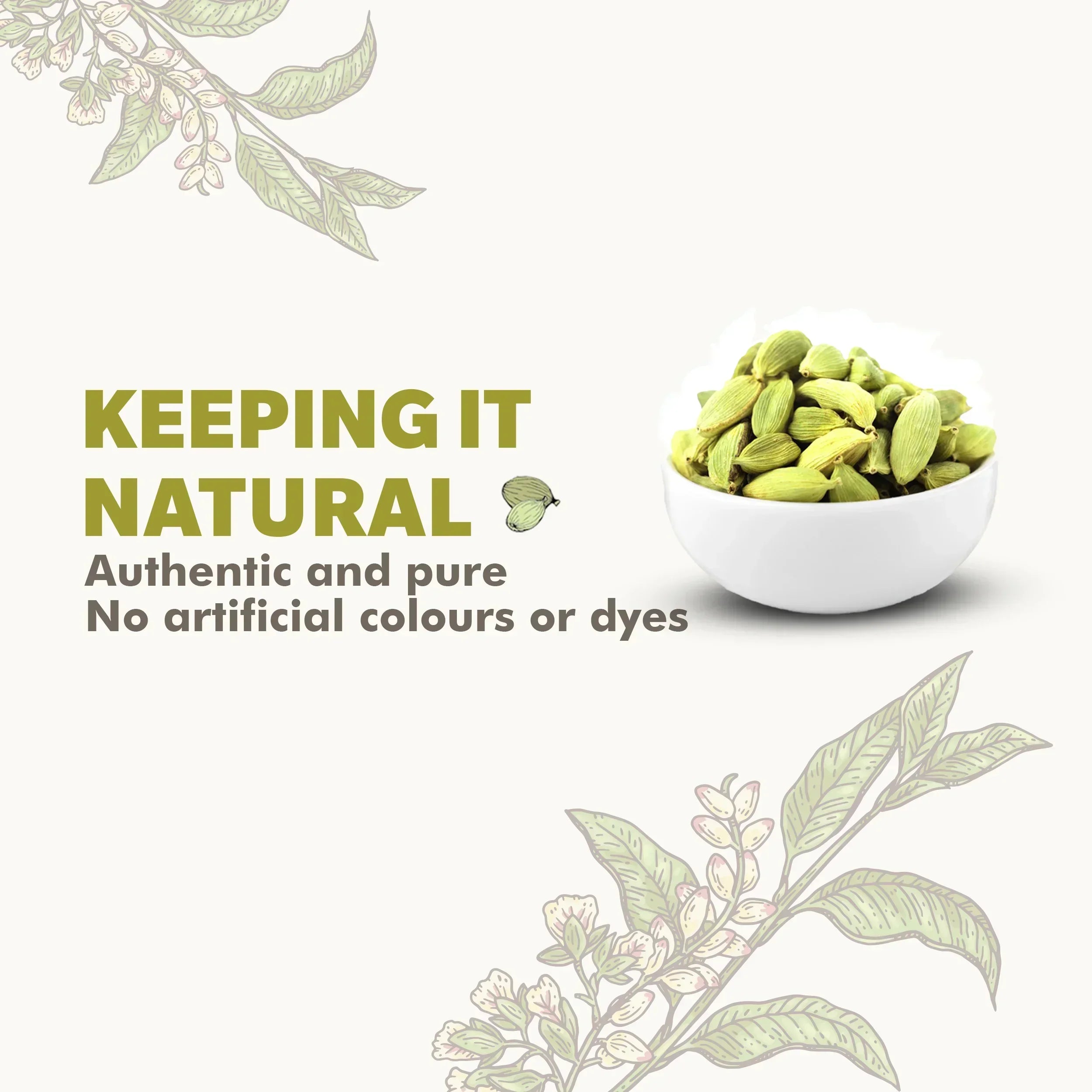 Orika combo of Indian Chai Masala & Idukki Bold Green Cardamom - Orika Spices India