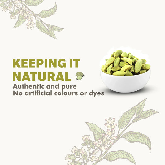 Orika combo of Indian Chai Masala & Idukki Bold Green Cardamom - Orika Spices India