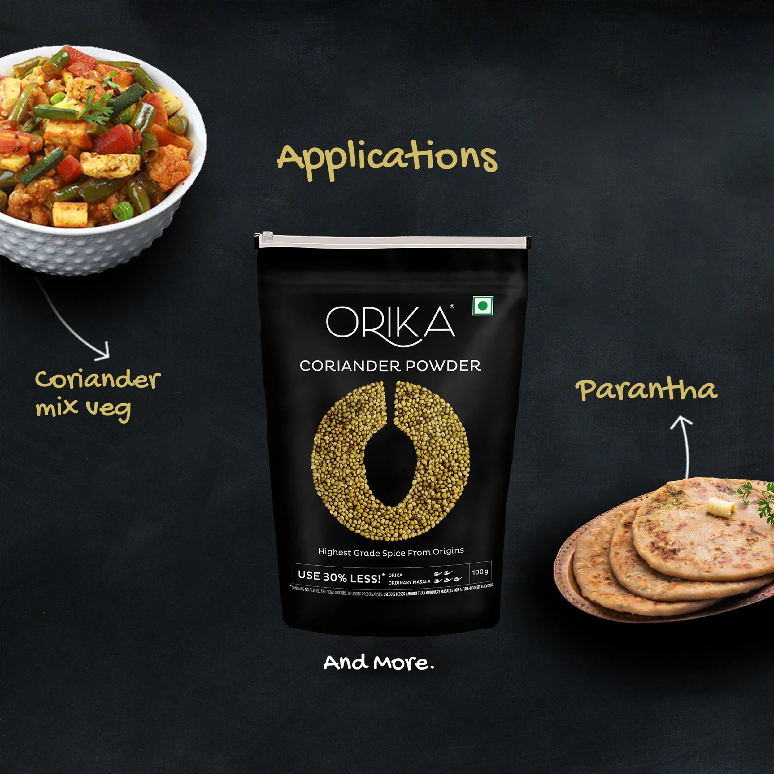 Orika Coriander Powder - Orika Spices India