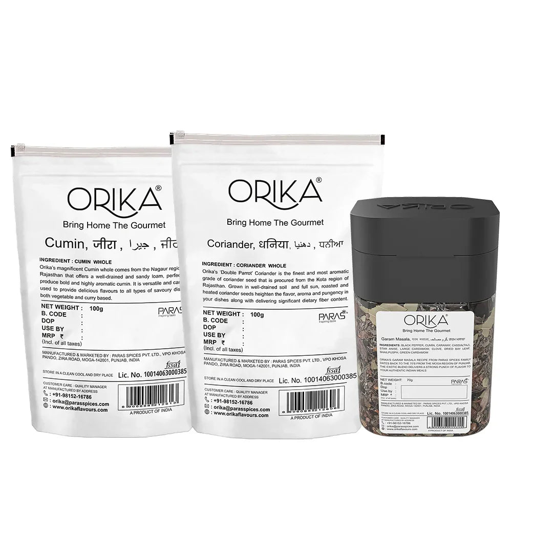 Orika Daily Cooking Combo, Pack of 3, 270g - Orika Spices India