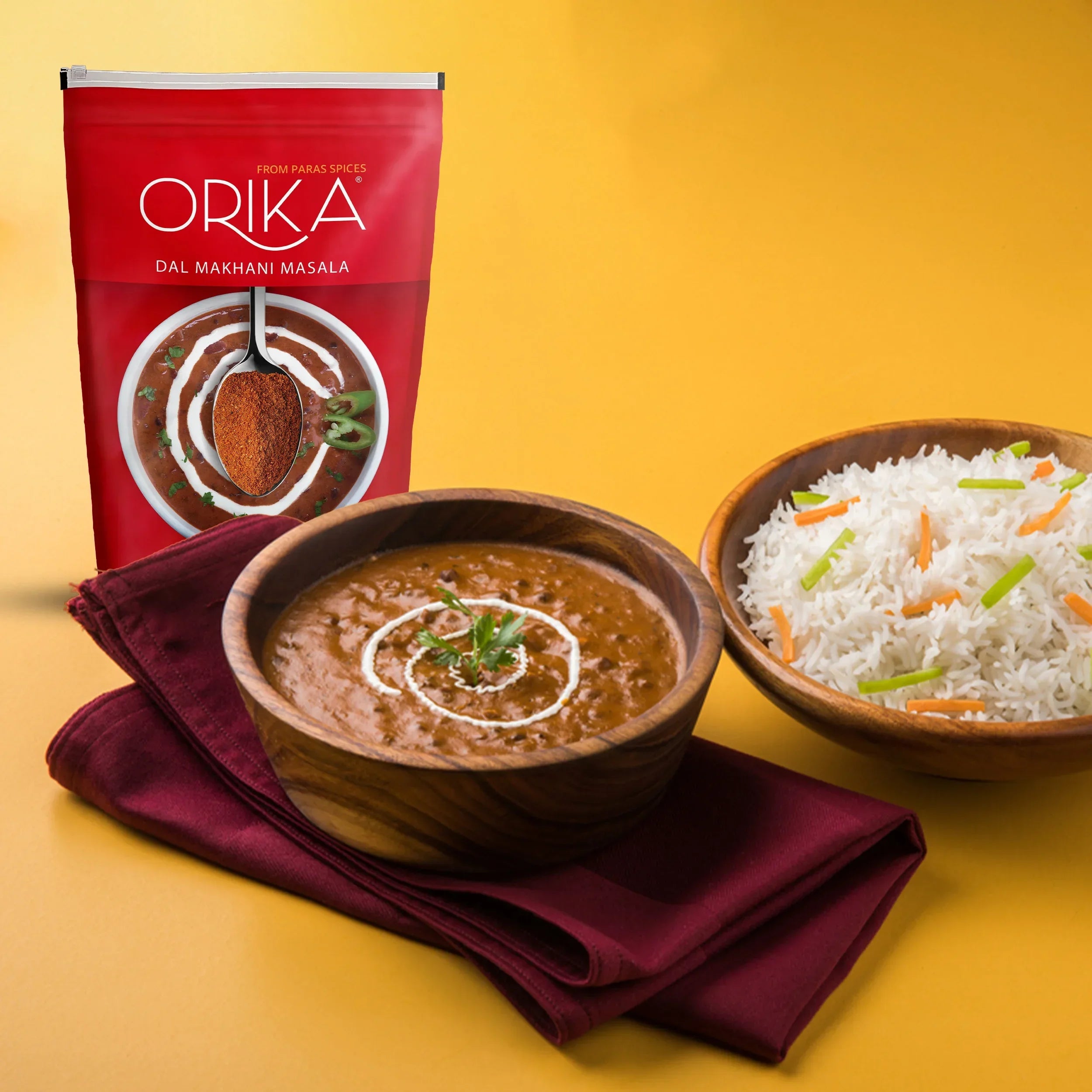 Orika Dal Makhani Masala 100 gm - Orika Spices India