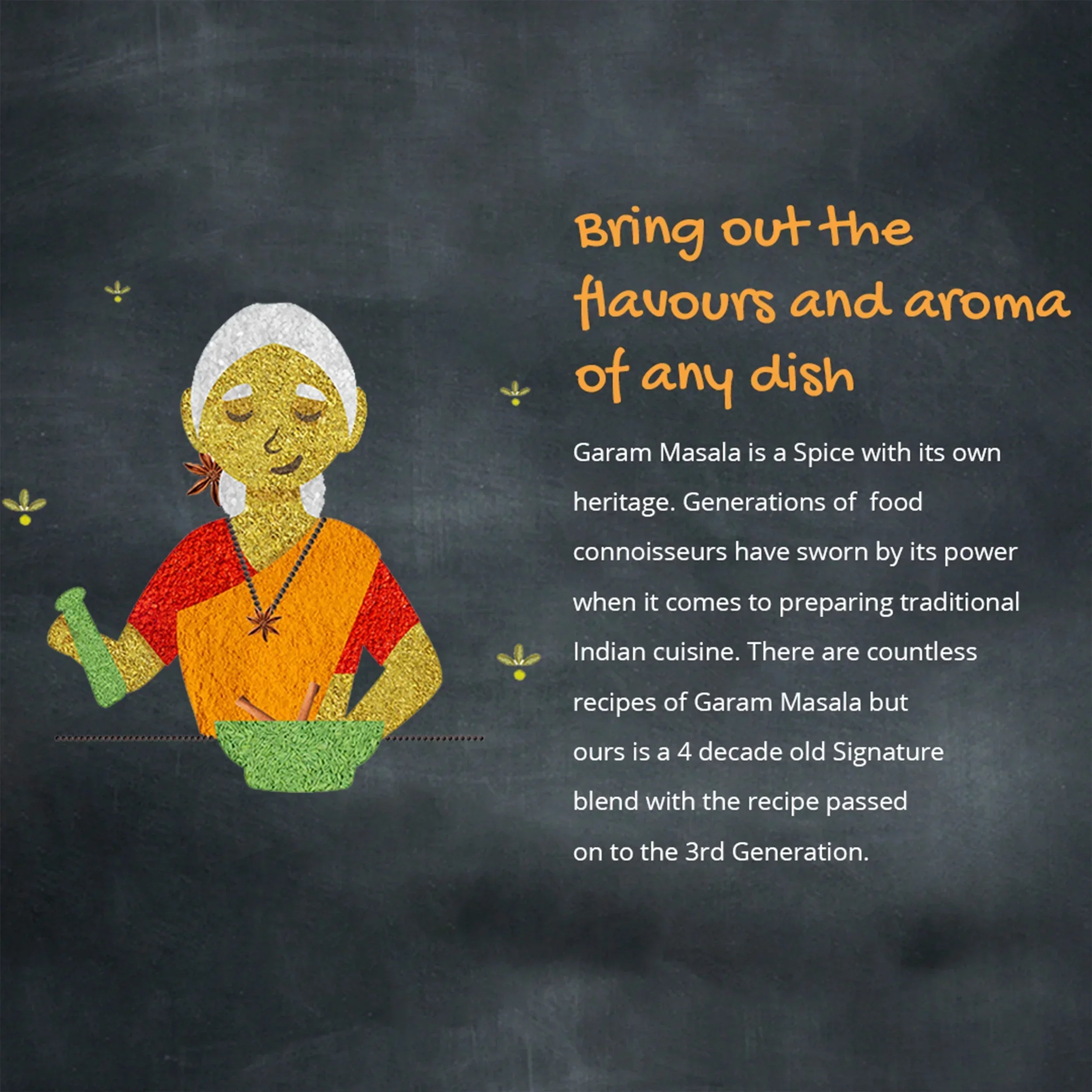 Orika Garam Masala Combo (Pack of 3, 100gms each) - Orika Spices India