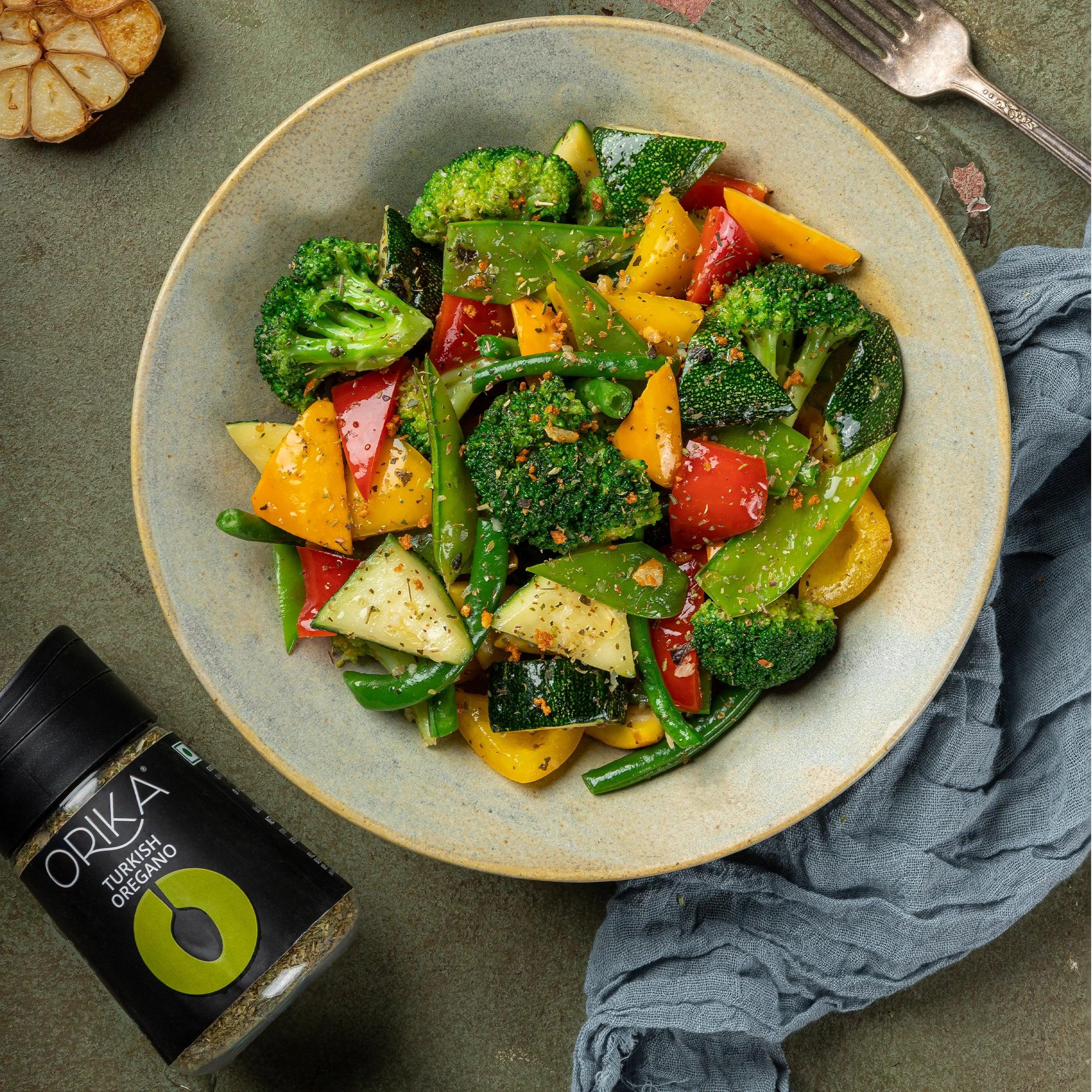 Orika Gourmet Herbs Sprinkler Combo Turkish Thyme, Egyptian Basil, Turkish Oregano - Orika Spices India